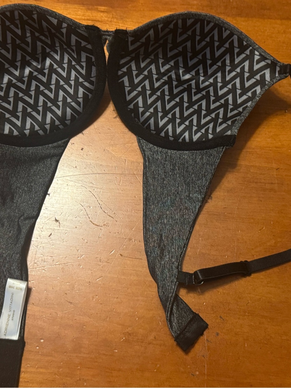 Adrienne Vittadini Sz36B Everyday Light Lift Gray T-Shirt Bra NWT๐๐ - Picture 8 of 10